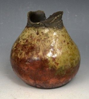 Round Vessel with Florian Neck #8