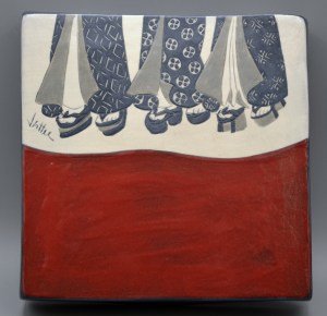 Wall Box - 7x7 Geisha