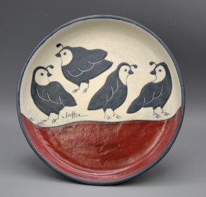 Plate - Salad w/Quail