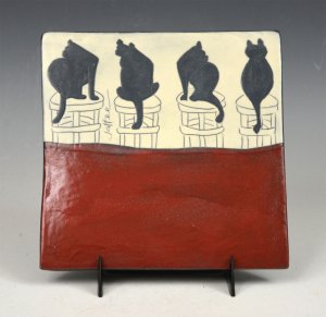 Trivet - 6x6 Cat