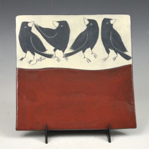 Trivet - 6x6 Crow