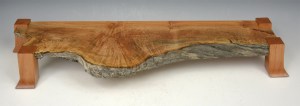 Display Stand - Live Edge Maple Burl #58