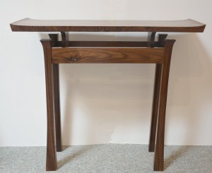 Entry Table w/Turquoise inlay #206