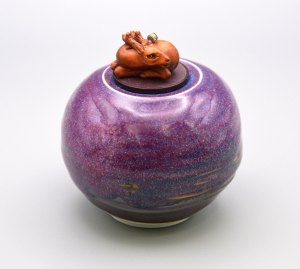 Vessel 170 - Deer with Purple Jar