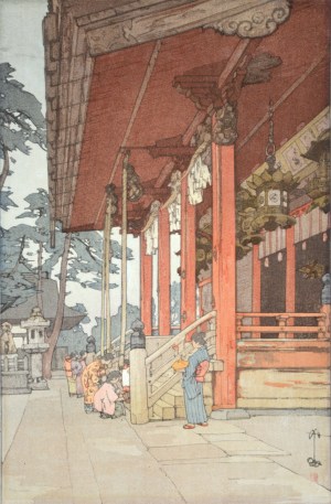 Yasaka Shrine with jizuri seal