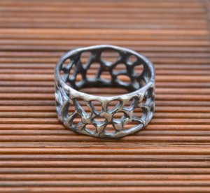 Sterling Silver Modern Band