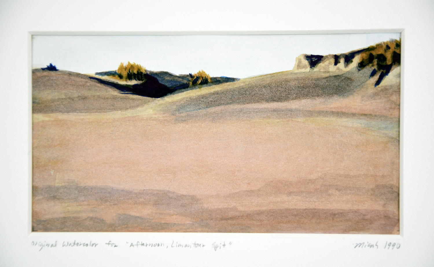 Afternoon, Limantour Spit - Watercolor Painting - Image 2