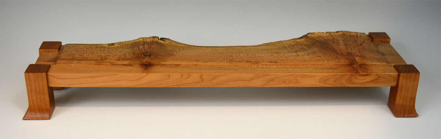 Display Stand - Live Edge Maple Burl #62 - Image 3