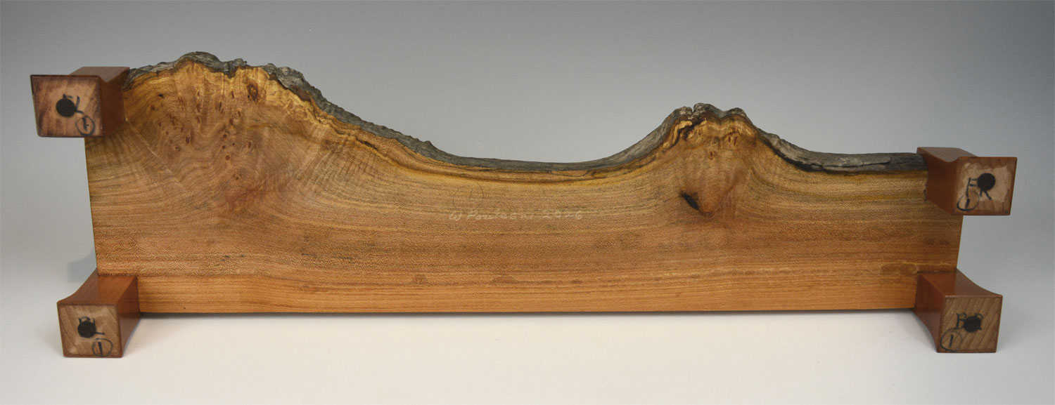 Display Stand - Live Edge Maple Burl #62 - Image 2