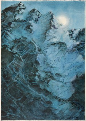 Mountain in the Moonlight