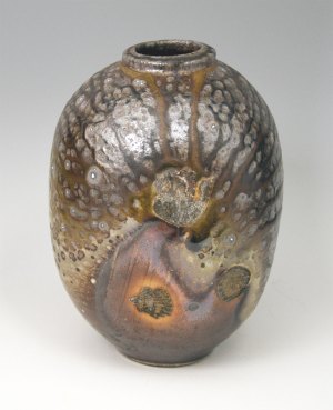 Vase with paddle marks #299