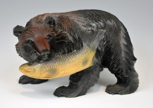 Ainu Bear with Fish #111