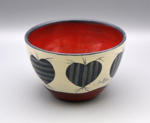 Bowl - Small w/ Hearts